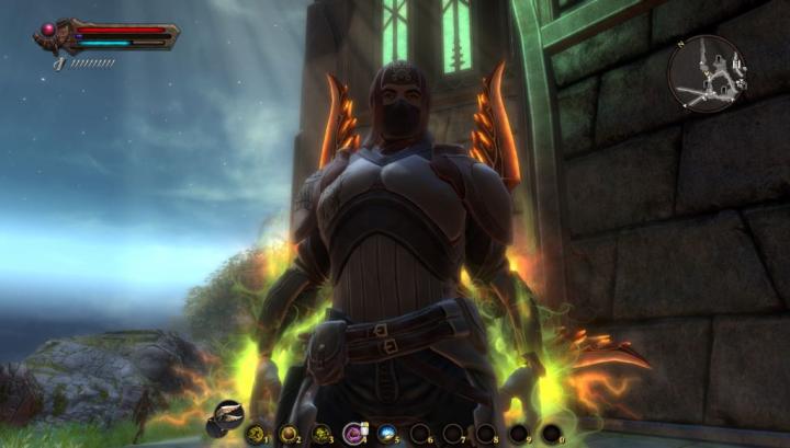 Closeup of Hannar in Kingdoms of Amalur: Reckoning