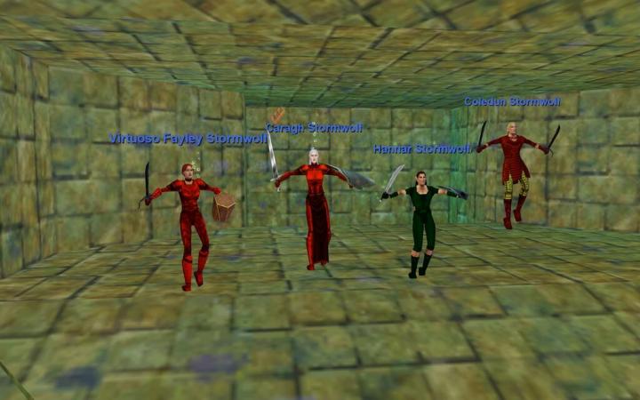 Another group of the Stormwolf clan, heading into the Phinny cam