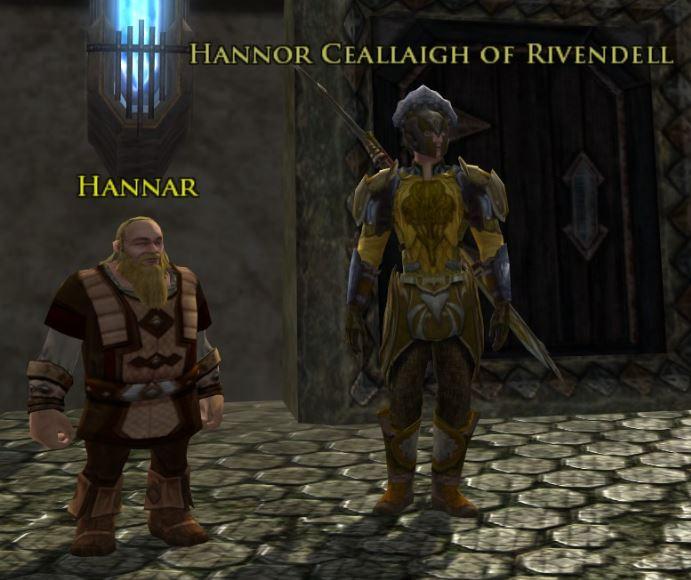 Hannor, a slight modification thanks to this LOTRO NPC