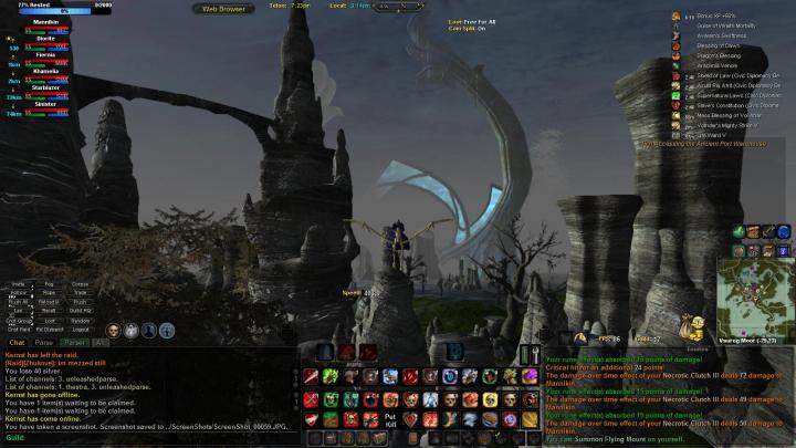 Heading to APW on my skeletal pegasus