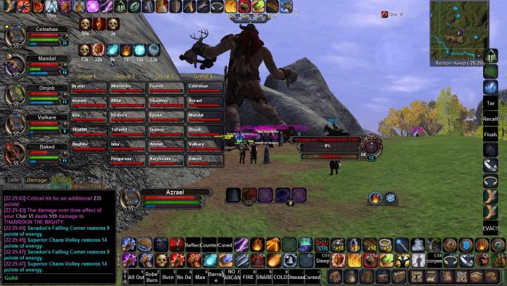 Thariddon testing... Killed him..