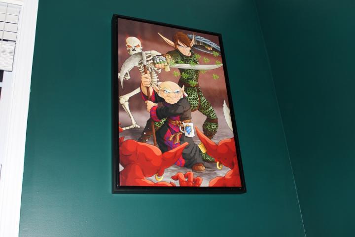 Hannar and Brunt in Solusek A - by Woody Hearn of GUComics