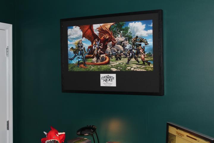 This one is just awaiting the Nexus/Oranthel print to hang besid